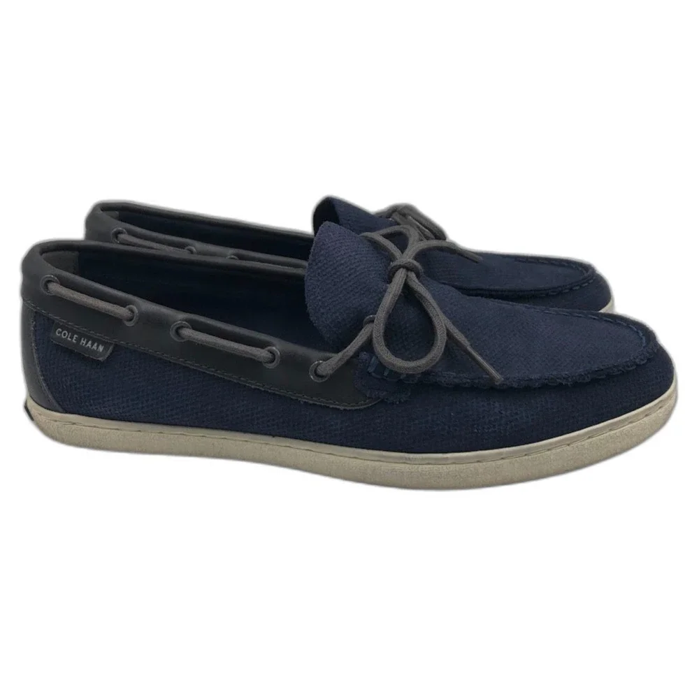 Cole Haan Men's Blue Loafers Slip On Shoes Pinch Maine Classic 10.5M Preppy